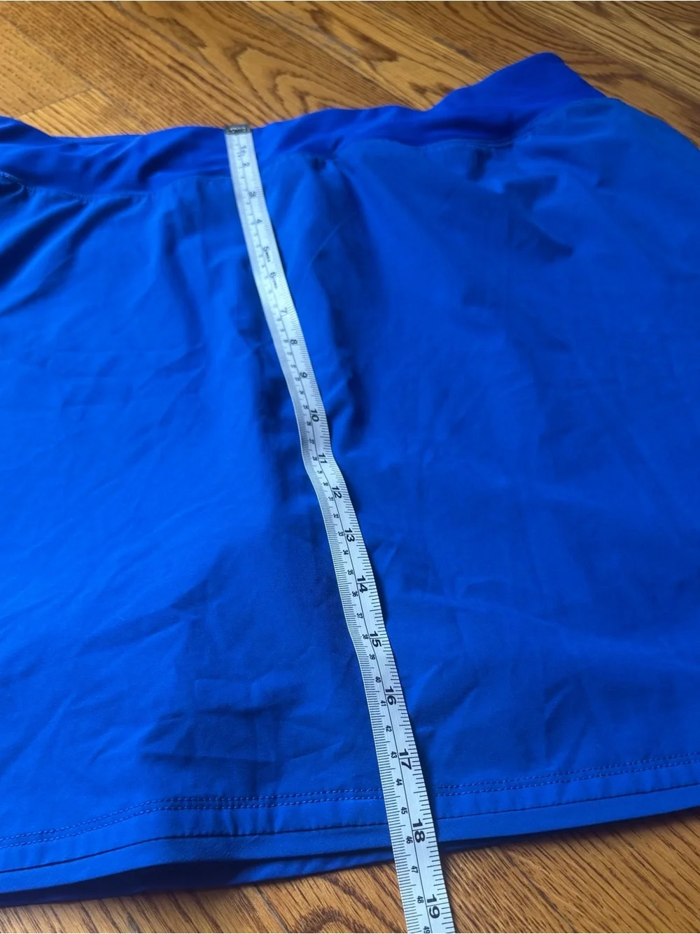 Lands’ End Swim Skirt Skirtini Bottom Women’s 20W Blue Built-In Shorts